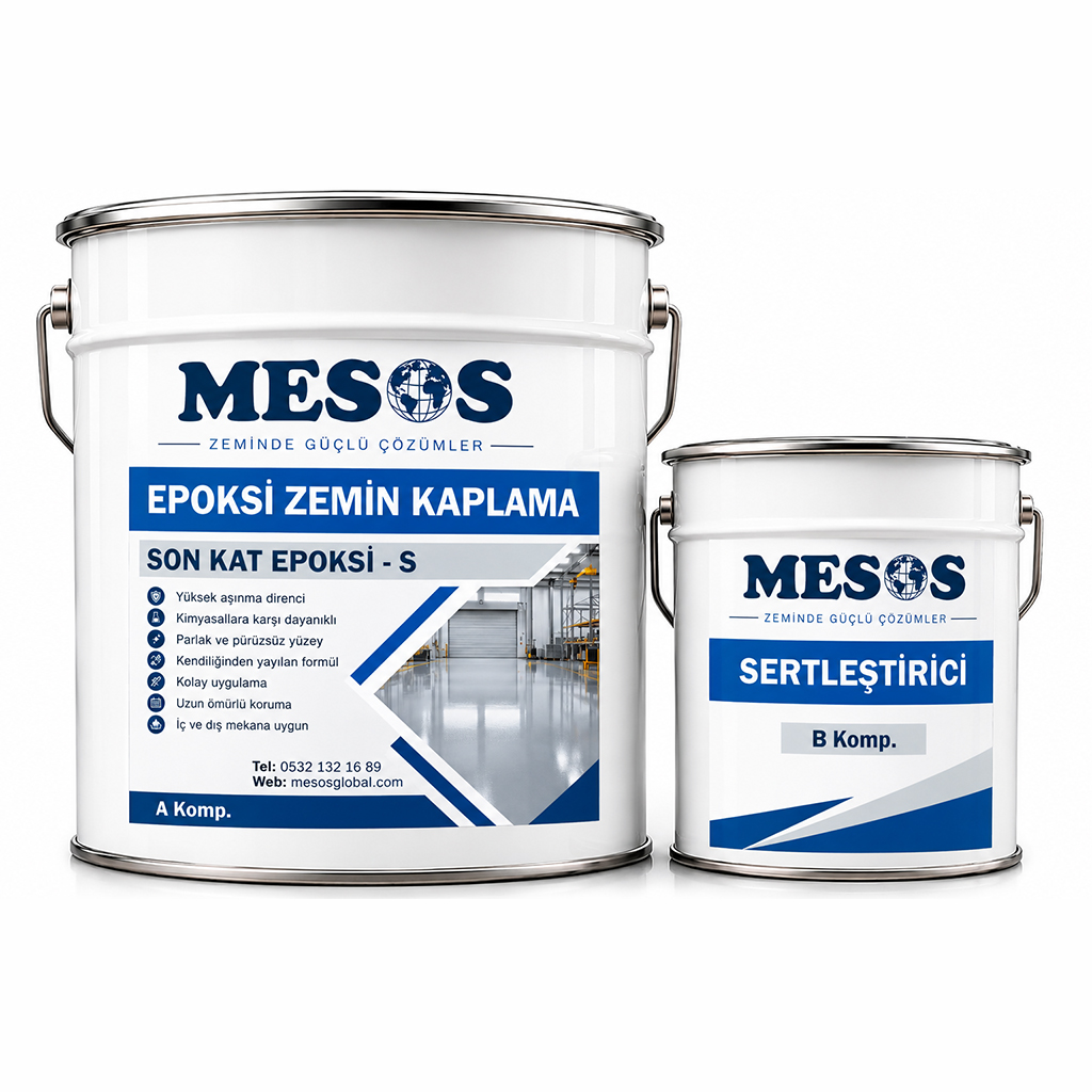 Epoksi Zemin Kaplama 20 Kg (17+3 Kg)