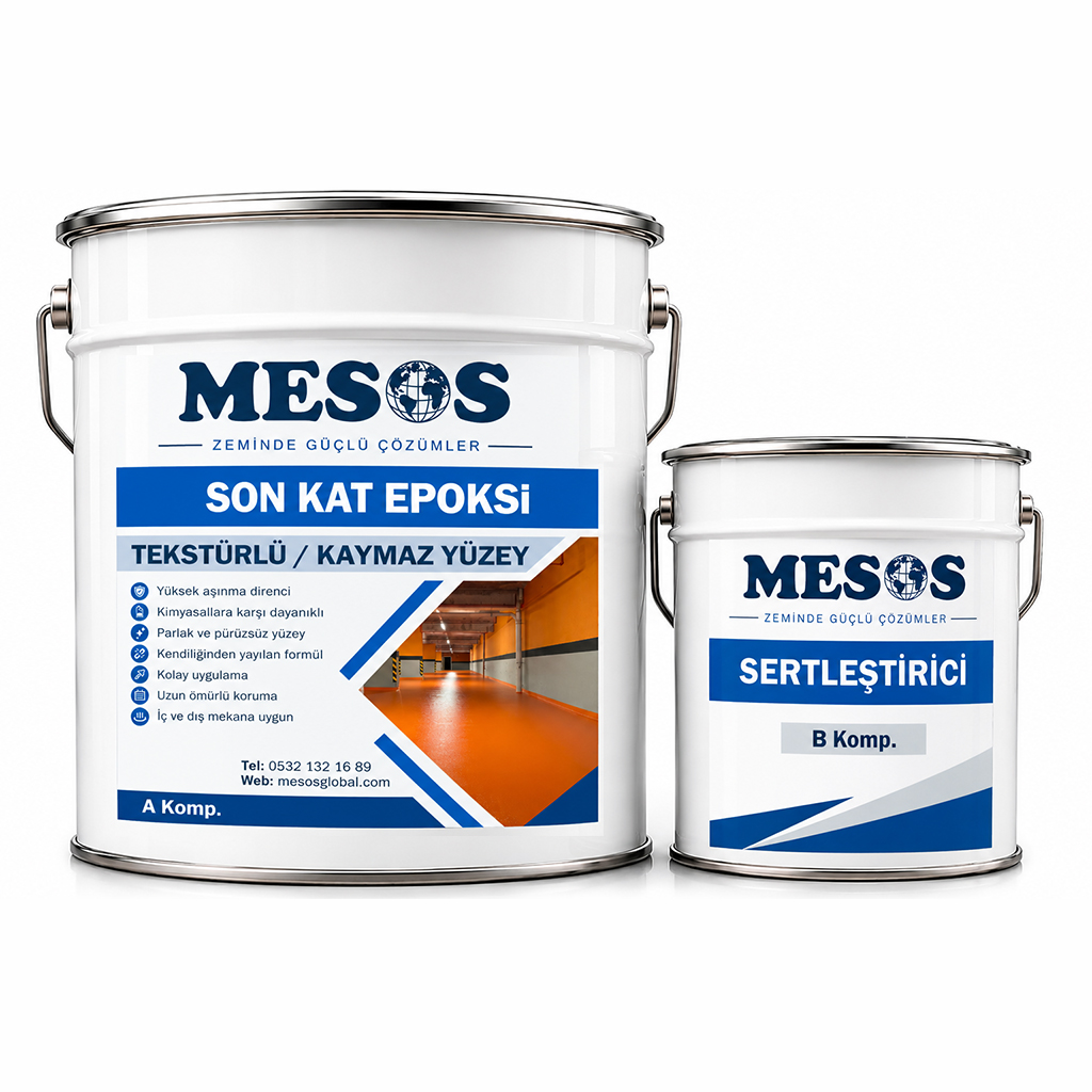 Epoksi Zemin Boyası Son Kat 20 Kg (17+3 Kg)